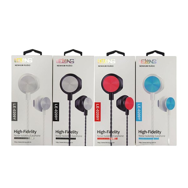 Fone de Ouvido LE-0209Y