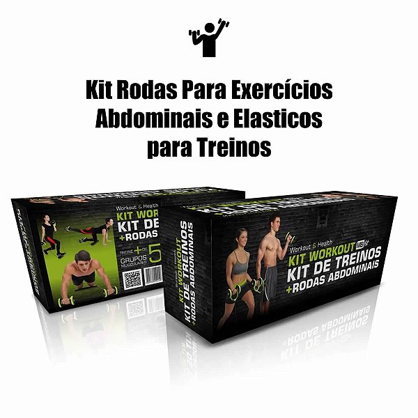 Roda Para Exercicios Abdominais LR87153