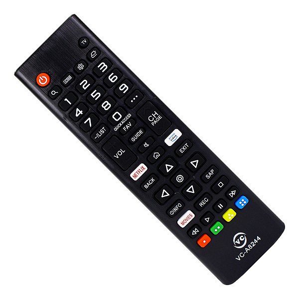Controle Remoto Compativel C/ Tv Lcd Lg Vc-A8244