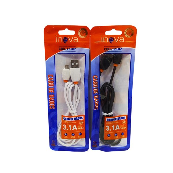 Cabo de Dados Micro Usb V8 3.1A 1mt CBO-12182