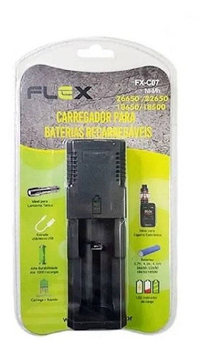 Carregador de Bateria FX-C07