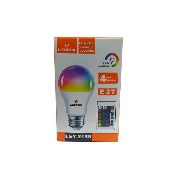Lampada de Led Colorida RGB LEY-2158
