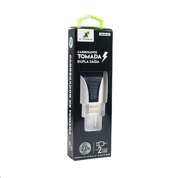 Carregador De Tomada Usb Mod. Xc-Kt-15