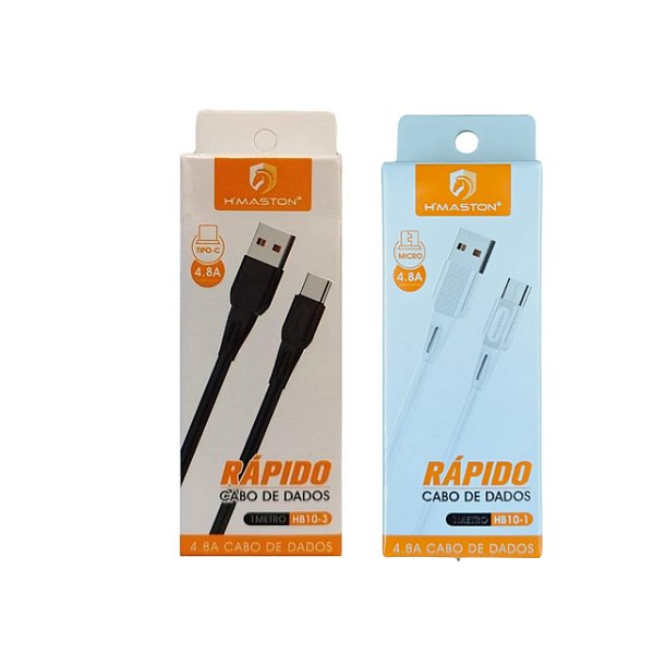 Cabo Usb Para Type-C 1mt HB10-3