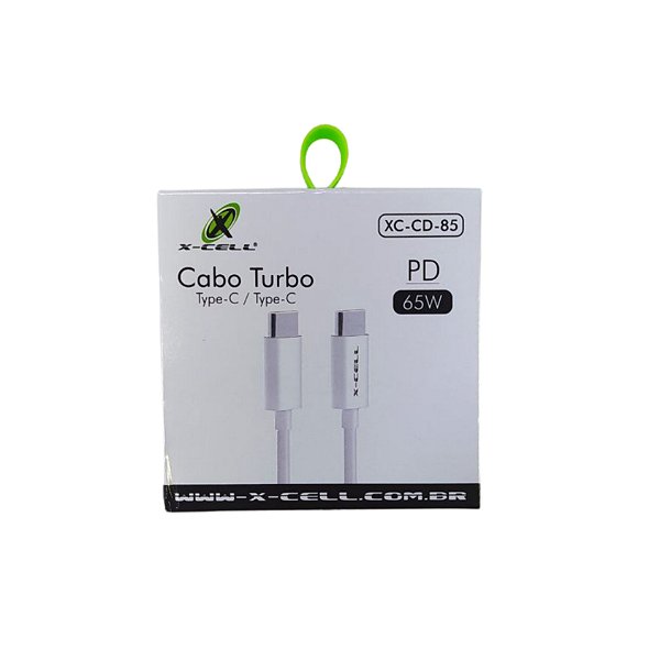 Cabo de Dados Type-C x Type-C 65W XC-CD-85