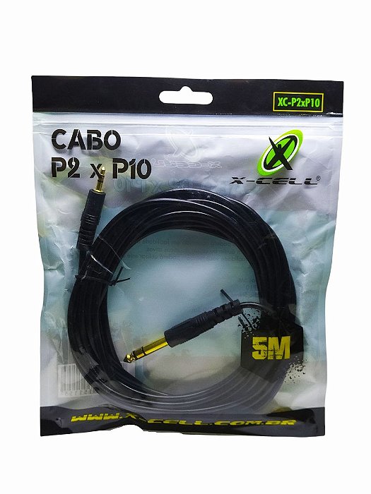 Cabo P2 x P10 5mt Xc-P2xP10 5Mt