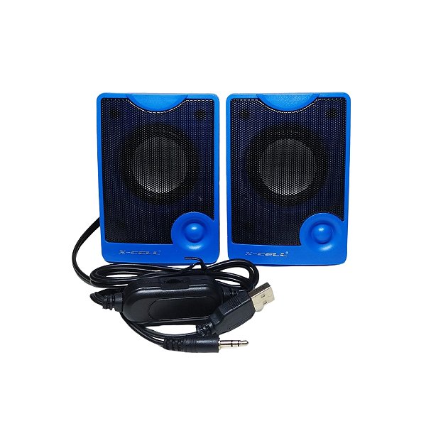 Conjunto C/2 Caixa de Som P/ Computador XC-CM-10