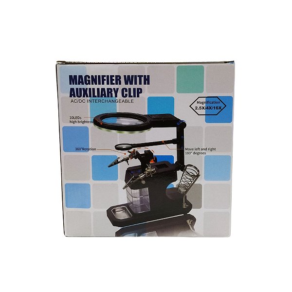 Lupa de Bancada XC-LP-803