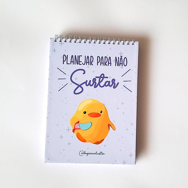Planner Planejar para não surtar