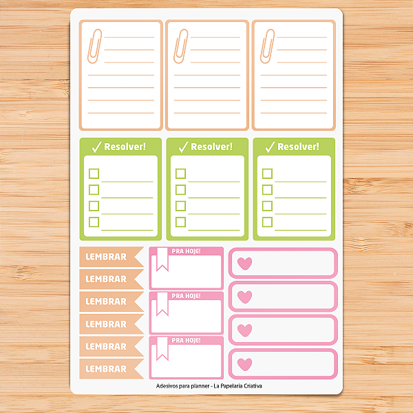 Adesivo DayByDay - Cartela 5un