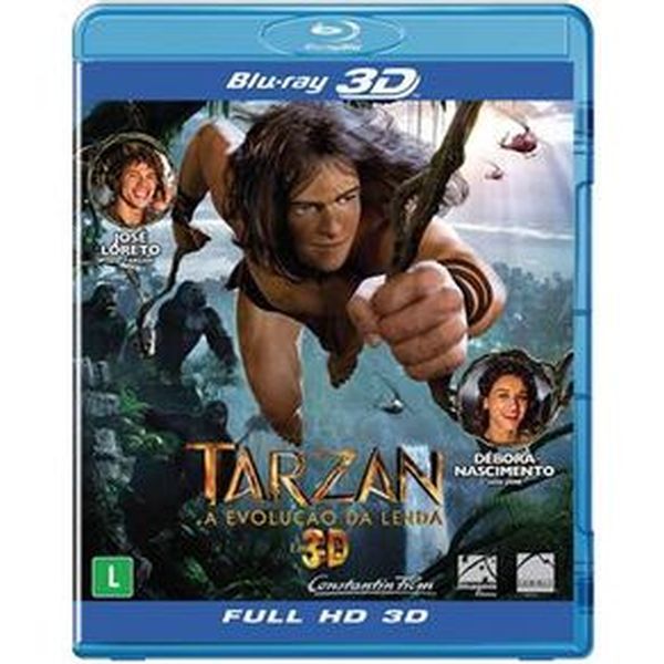 Blu-ray 3D/2D Tarzan: A Evolução da Lenda