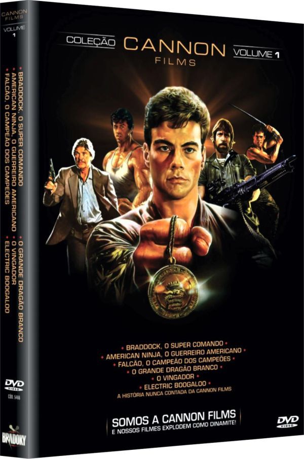 DVD Box - Coleção Cannon Films - Volume 1 ( 3 Discos )