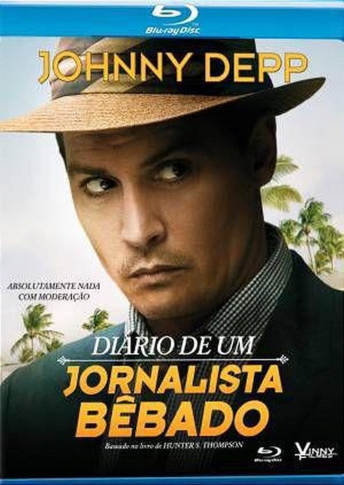 Blu Ray Diário de um Jornalista Bêbado - Johnny Depp