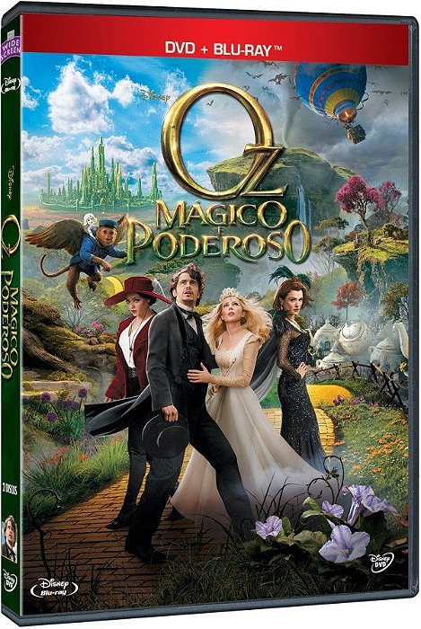 DVD +  Blu-ray Oz Mágico e Poderoso - James Franco