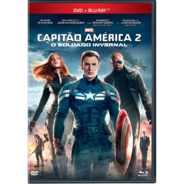 DVD + Blu-ray - Capitão América 2 - O Soldado Invernal