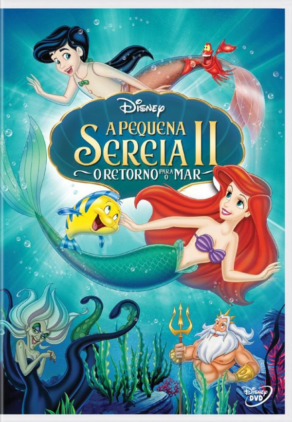 DVD A Pequena Sereia II - O Retorno Para O Mar