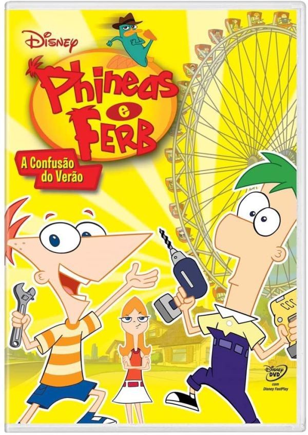 DVD Phineas e Ferb - A Confusão do Verão