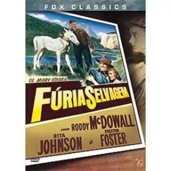 DVD Fúria Selvagem - Roddy McDowall
