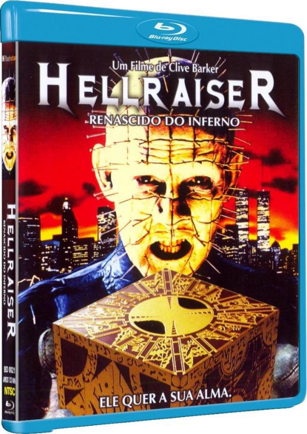 Blu-ray Hellraiser: Renascido do Inferno