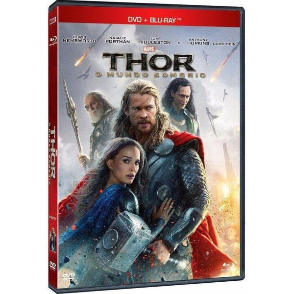 Blu-ray + Dvd Thor 2 O Mundo Sombrio
