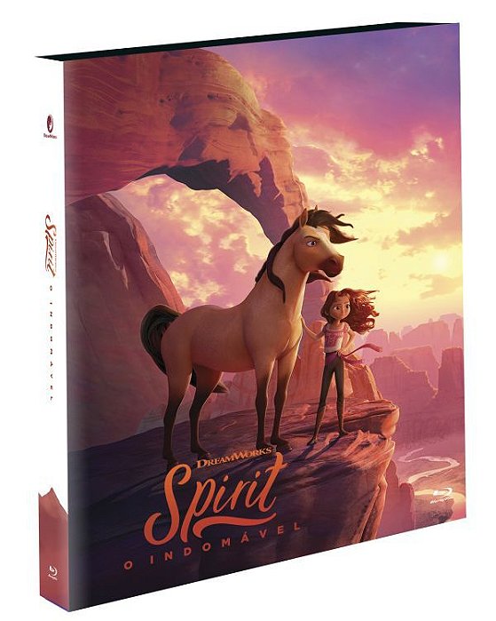 Blu-Ray (LUVA) Spirit: O Indomável - O Filme - (EXCLUSIVO)
