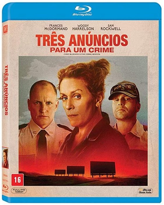 Blu-ray Três Anúncios Para Um Crime