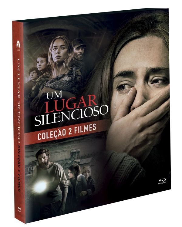 Blu-Ray Coleção Um Lugar Silencioso 2 Filmes