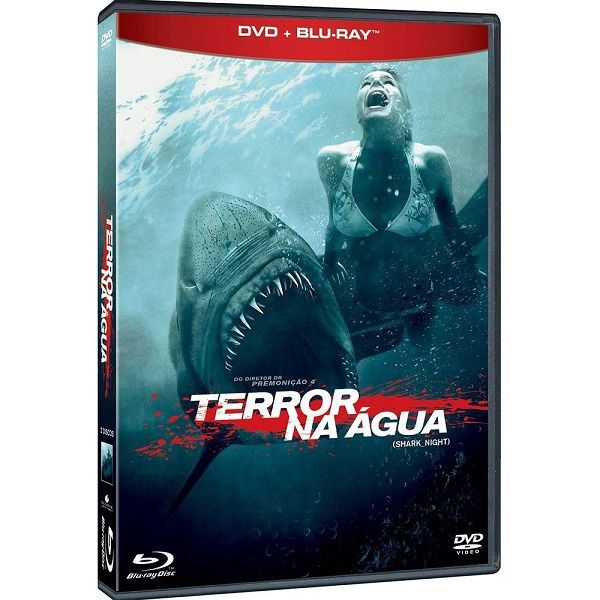 Blu Ray + Dvd  Terror Na Água (2 Discos)