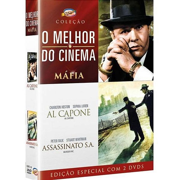 DVD DUPLO O Melhor Do Cinema - Máfia