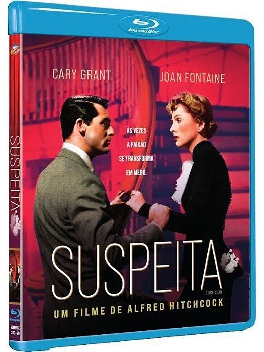 Blu-ray - Suspeita - Alfred Hitchcock