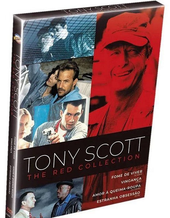 DVD Coleção Tony Scott - The Red Collection