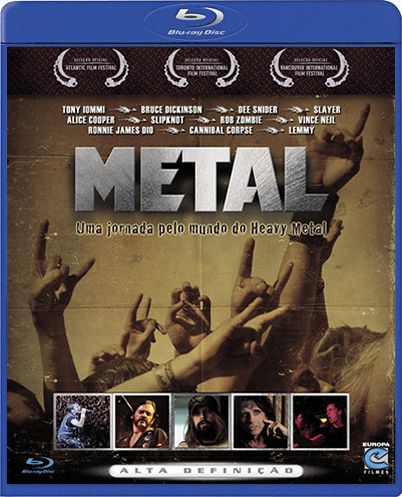 Blu-ray Metal Uma Jornada Pelo Mundo Do Heavy Metal