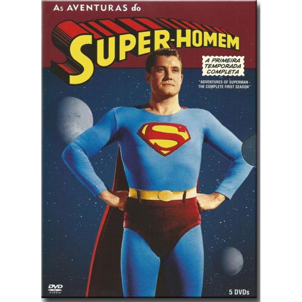 DVD Box Superman As Aventuras 1ª Temporada ( 5 Discos )