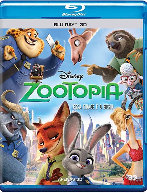 Blu-Ray 3D Zootopia