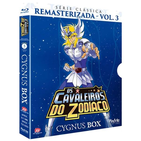 Blu-ray Os Cavaleiros Do Zodíaco - Série Clássica Remasterizada, V.3