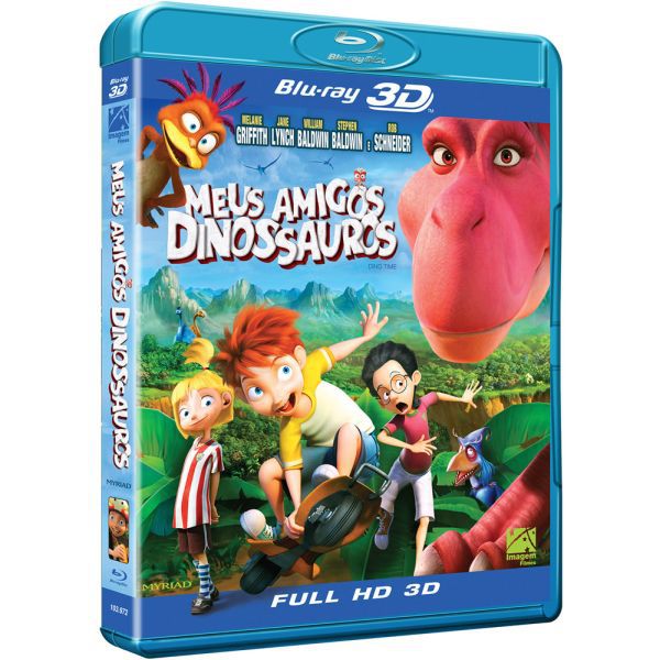 Blu-ray 3D/2D Meus Amigos Dinossauros