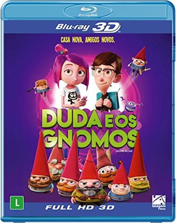 Blu-ray 3D/2D Duda E Os Gnomos