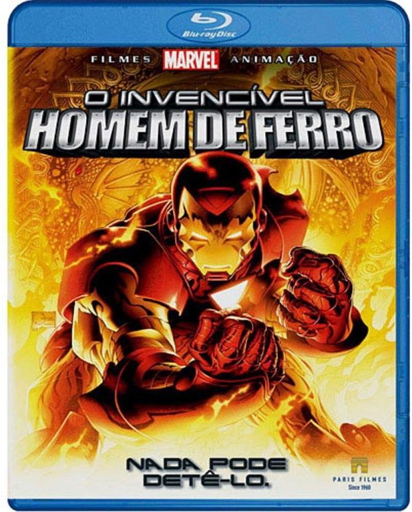Blu-ray O Invencível Homem De Ferro