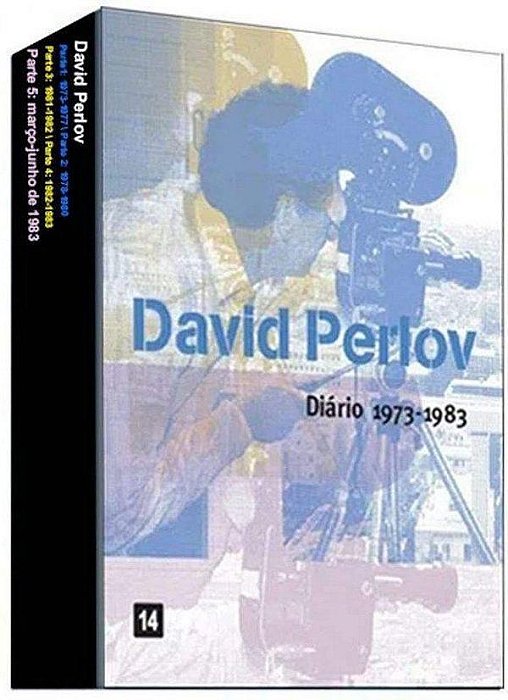 Box DVD DIARIO DE PERLOV -  David Perlov - Bretz Filmes