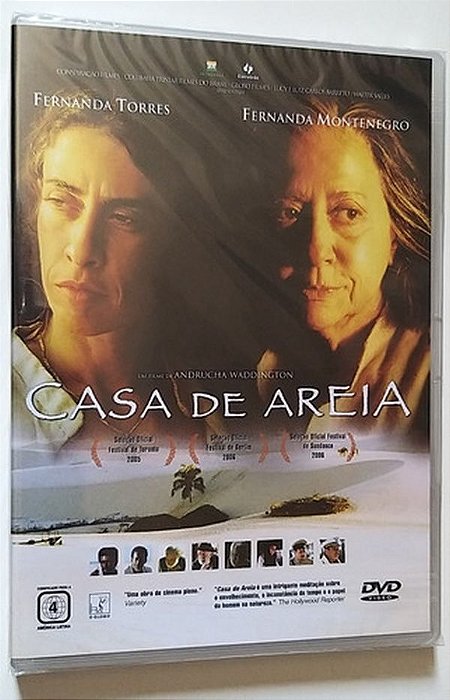 DVD Casa de Areia - Fernanda Montenegro