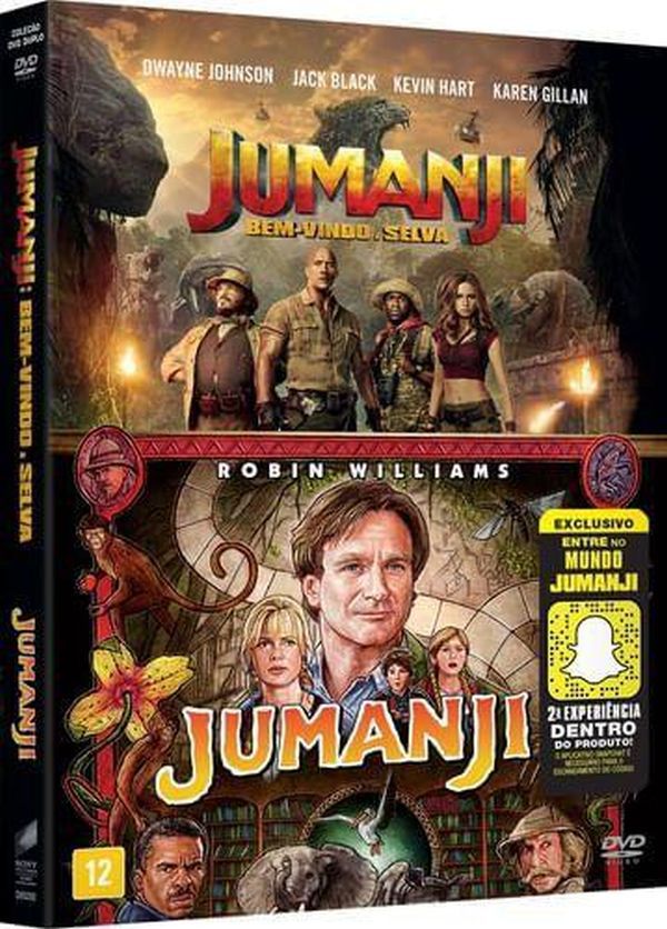 DVD Box - Coleção Jumanji