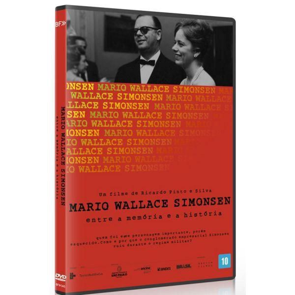 DVD Mário Wallace Simonsen Entre a Memória e a História - Bretz Filmes