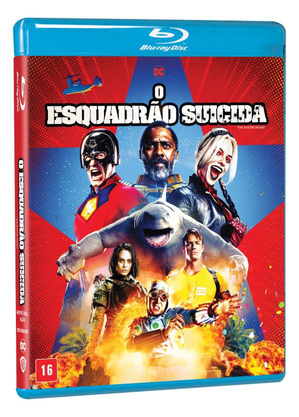 Blu-Ray O Esquadrão Suicida - 2021