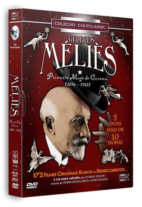 DVD Box Georges Melies - Primeiro Mago do Cinema (5 Discos)