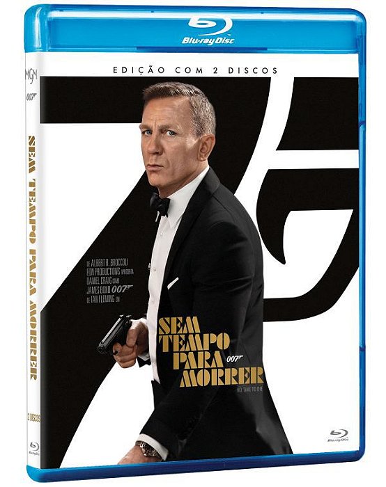 Blu-ray Duplo 007 Sem Tempo Para Morrer