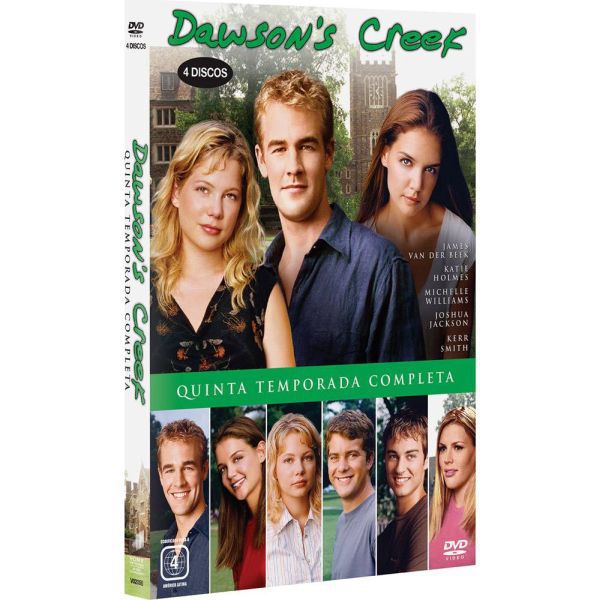 DVD Dawson's Creek 5ª Temp Completa (4 Discos)