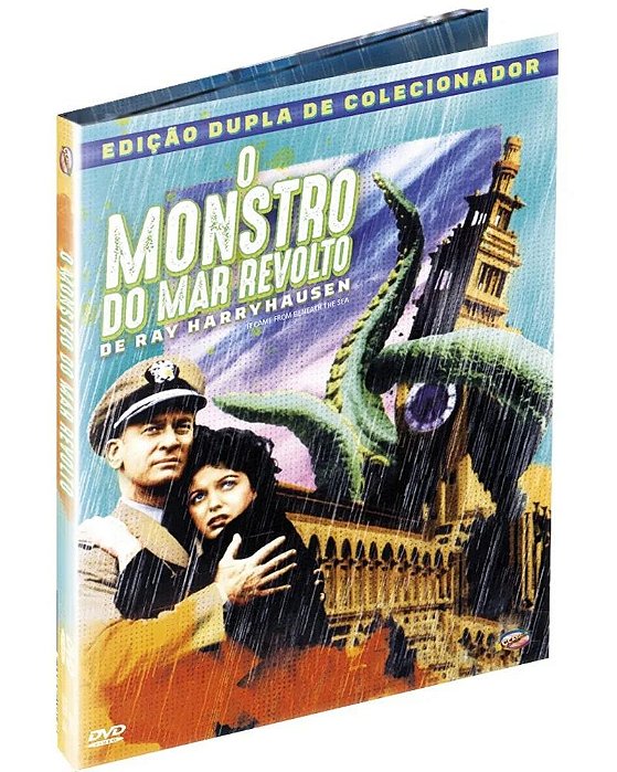 DVD DUPLO O MONSTRO DO MAR REVOLTO