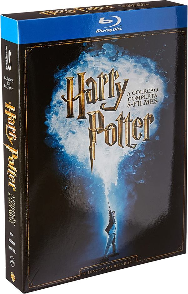 Blu-ray Harry Potter Coleção Completa 8 Discos