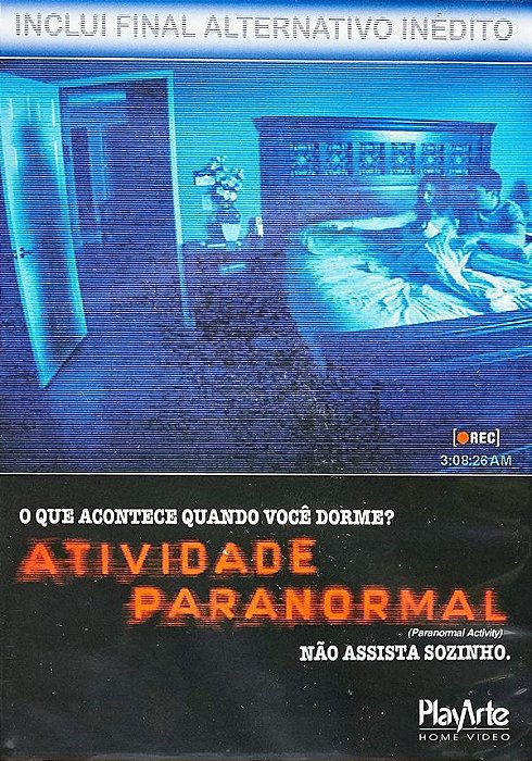 Dvd Atividade Paranormal - Oren Peli