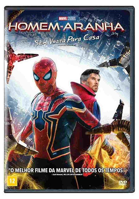 DVD Homem-Aranha: Sem Volta Para Casa